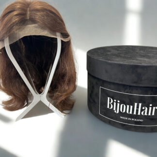Topper BijouHair z naturalnych ludzkich włosów polskich lekko kręconych